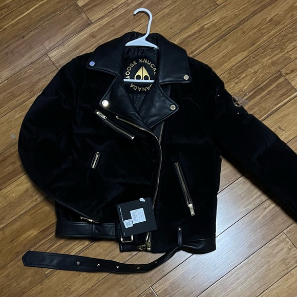 Moose Knuckles Lorimer Puffer Moto Jacket